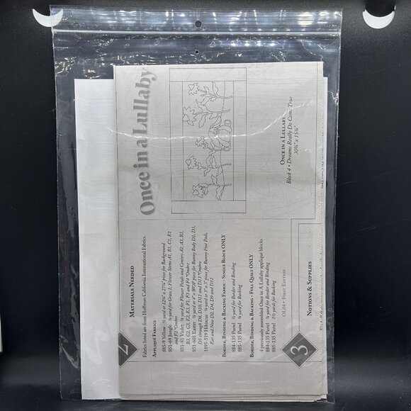 McKenna Ryan Block 4 “Dreams Really Do Come True” Applique Quilt Sewing Pattern - Picture 3 of 6